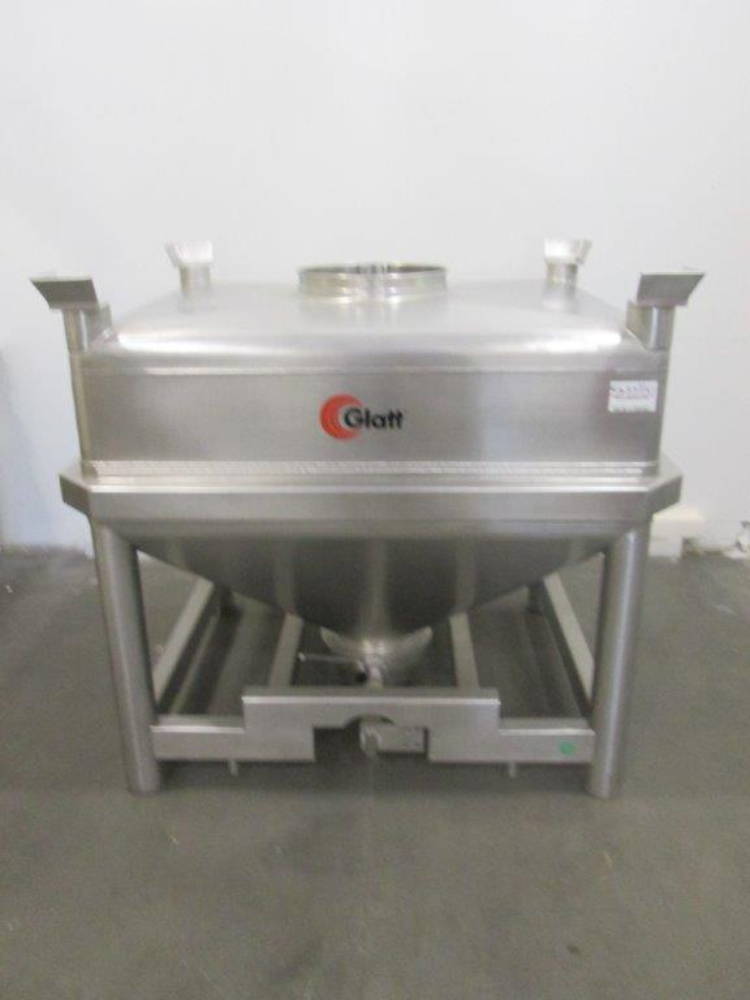 Image of Glatt 15 cubic Foot Stainless Steel Totes